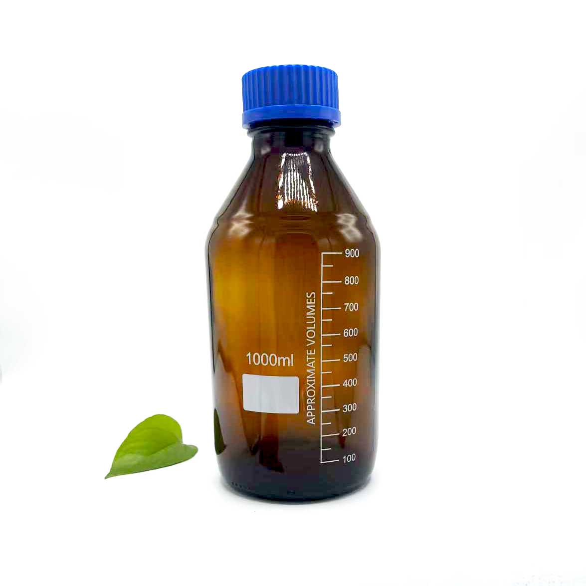 بطری معرف شیشه ای 1000 میلی لیتری