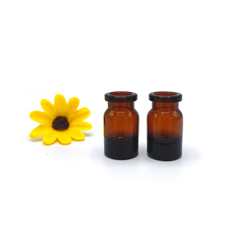 U-shaped Amber Glass Reagent Bottle
